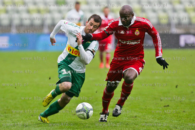Gdansk. PGE Arena. Mecz o mistrzostwo Ekstraklasy....