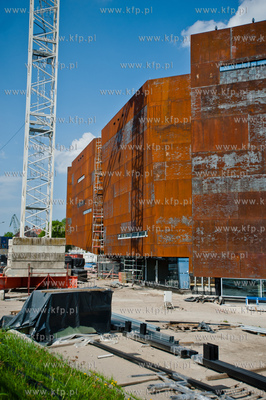 Gdansk. Dzien Otwarty budowy Europejskiego Centrum...