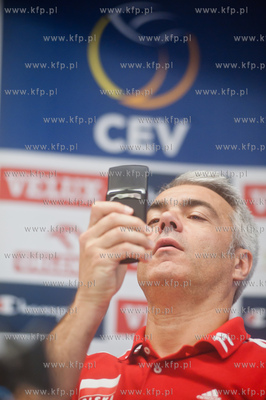 Gdansk. Hotel Mercure. Konferencja prasowa poprzedzajaca...