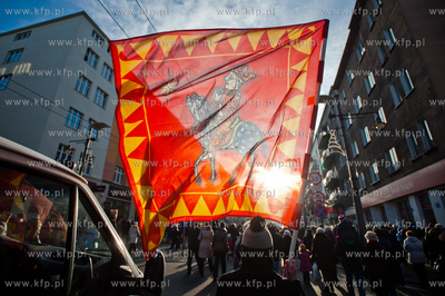 Gdynia. Orszak Trzech Kroli.  06.01.2014 fot. Mateusz...