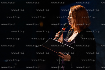 Gdansk. Teatr Lesny. Gdanskie Noce Jazzowe. Ola Tomaszewska...