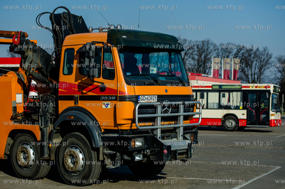 Gdansk. Wrzeszcz. Zajezdnia Autobusowa Zakladu Komunikacji...
