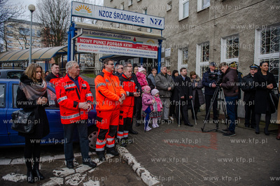 Gdynia. Miejska Stacja Pogotowia Ratunkowego. Uroczystosc...