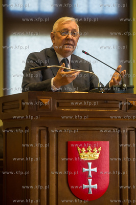 Gdansk. Nowy Ratusz. XXIII Sesja Rady Miasta Gdanska....