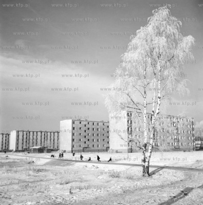 Osiedle podczas zimy gdzies na Pomorzu. PROSIMY O POMOC...