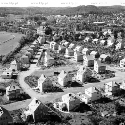 Sopot, ul. Sportowa, Polna i Wladyslawa Lokietka. 1965...