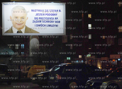 Gdynia. Nowy bilboard z czarnym pijarem przy ul. Morskiej...