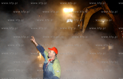 Gdansk. Skrzyzowanie ulic Chlopskiej i Obroncow Wybrzeza....