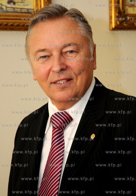 Jozef Jasiniecki - prezes Zarzadu Gdanskiego Klubu...