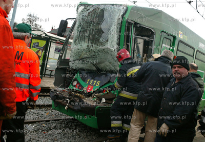 Gdansk, na skrzyzowaniu al.Grunwaldzkiej z Wojska Polskiego.doszlo...