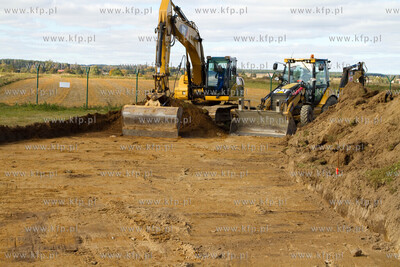 Gdansk, Rebiechowo. Rozbudowa Portu Lotniczego Gdansk...