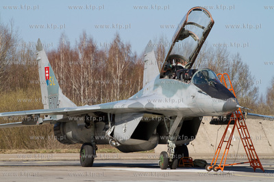 22 Baza Lotnictwa Taktycznego w Malborku.Trzy samoloty...