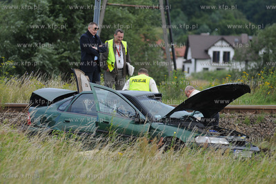 Smiertelny wypadek na przejezdzie kolejowym w Redzie...