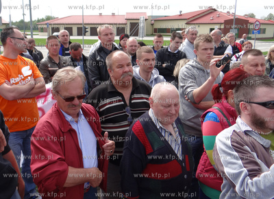 Grzechotki. Polsko - rosyjskie przejscie graniczne....