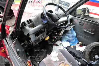 Sopot, ul. Malczewskiego. Wypadek drogowy. Kierowca...