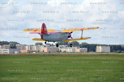 Lotnisko w Pruszczu Gdanskim w dniu 80 lecia Aeroklubu...