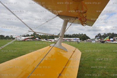 Lotnisko w Pruszczu Gdanskim w dniu 80 lecia Aeroklubu...