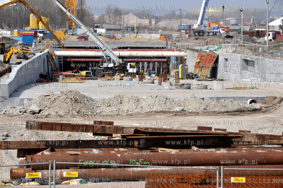 Gdansk. Wisloujscie. Zmontowana, przygotowana do pracy...