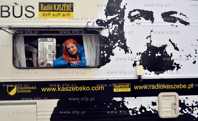 Wejherowo, Plac Jakuba Wejhera. Start Knegobusa Radia...