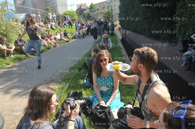 Festiwal Streetwaves w Gdansku Dolnym Wrzeszczu. Park...