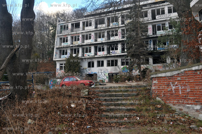 Opuszczone sanatorium - dawniej Dom Profilaktyczno...