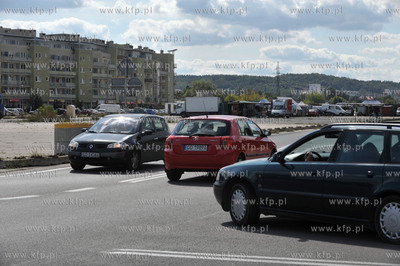 Gdańak Zaspa. Aleja Jana Pawła II. 3.09.2011. Fot....