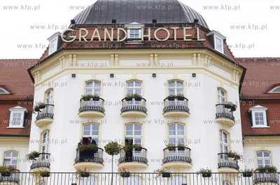 Sopot. Ogrody Grand Hotelu. Spotkanie Prezydentow Grupy...