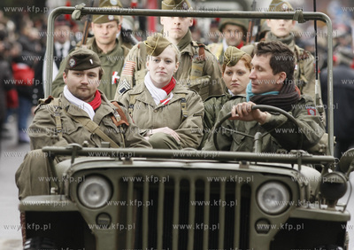Gdansk. Parada z okazji Swieta Niepodleglosci.
11.11.2009
fot....