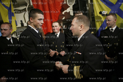 Gdynia Oksywie. Port Wojenny. Wigilia dla marynarzy...