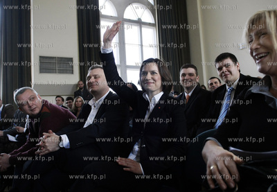 Gdansk. Zjazd gdanskiej Platformy Obywatelskiej, na...