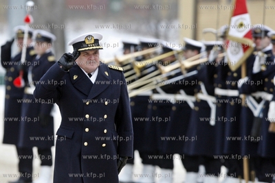 Gdynia Oksywie. Port Wojenny. Uroczystosc objecia przez...