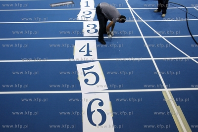 Sopot. Przygotowania hali Ergo Arena do organizacji...