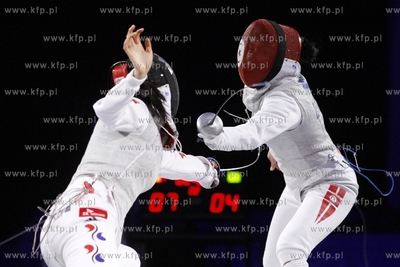 Gdańsk. Hala AWFiS. Puchar Świata we Florecie Kobiet...