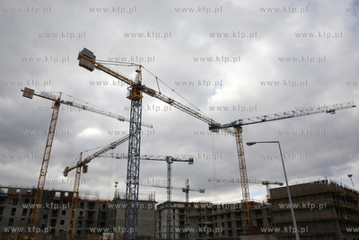 Gdańsk. Budowa osiedla Nowa Motława przy ul. Jaglanej.
26.02.2016
fot....