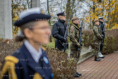 Cmentarz Francuski w Gdańsku - obchody Święta Niepodległosci...