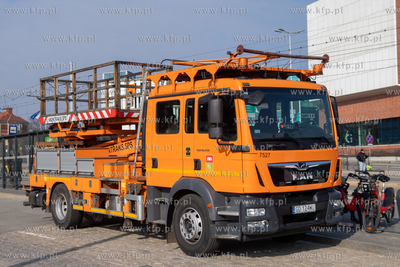 Przystanek Gdańsk - Śródmieście. Dwudrogowy specjalny...