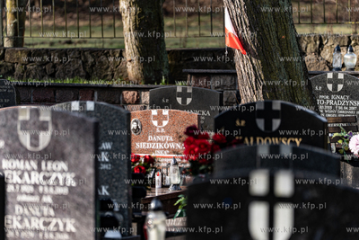 Grób Danuty Siedzikówny INKI na cmentarzy Garnizonowym...