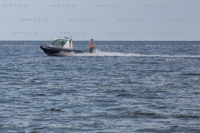 Gdynia,  Patrol Policji  Odziału Wodnego. 09.09.2018...