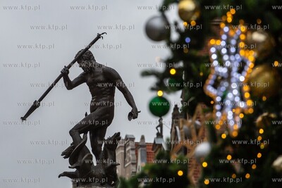 Boże Narodzenie w Gdańsku,  ul. Długa. 7.12.2019...