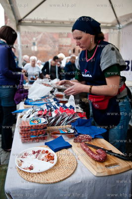 Festiwal Wilno na Targu Weglowym w Gdansku. Jarmark...