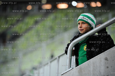 Gdansk. PGE Arena. Mecz towarzyski Lechia Gdansk vs...