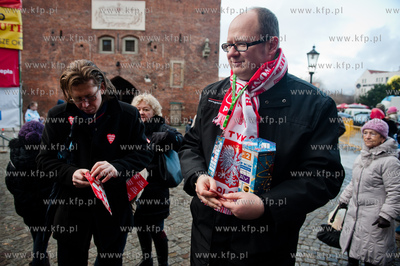 Gdansk. XX Final Wielkiej Orkiestry Swiatecznej Pomocy....