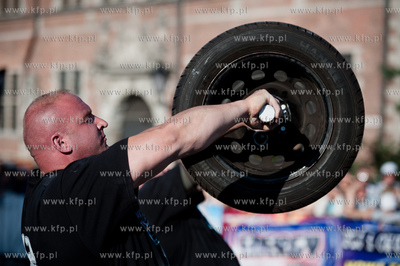 Gdansk. Targ Weglowy. Jarmark Dominikanski. Zawody...