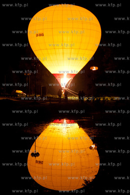 Pruszcz Gdanskich. Pierwsza edycja Festiwalu Swiatla.
Nz...