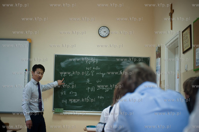 Gdansk. IX Liceum Ogolnoksztalcace. Inauguracja wspolpracy...