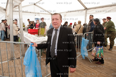 Gdansk. Targ Weglowy. Wielka Sobota. Sniadanie wielkanocne...