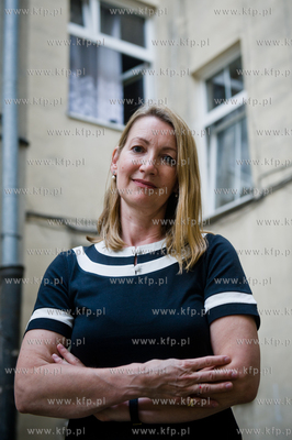 Gdansk. Wrzeszcz. Dr. Aleksandra Richie, autorka ksiazki...