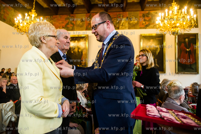 Gdansk. Ratusz Glownomiejski. Gdansk. Wielka Sala Wety...