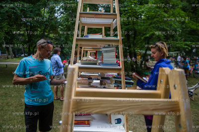 Park Polnocny w Sopocie. Festiwal Literacki Sopot....