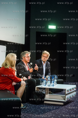 Gdynia. Festiwal Filmow w Gdyni. Spotkanie ze Slawomirem...